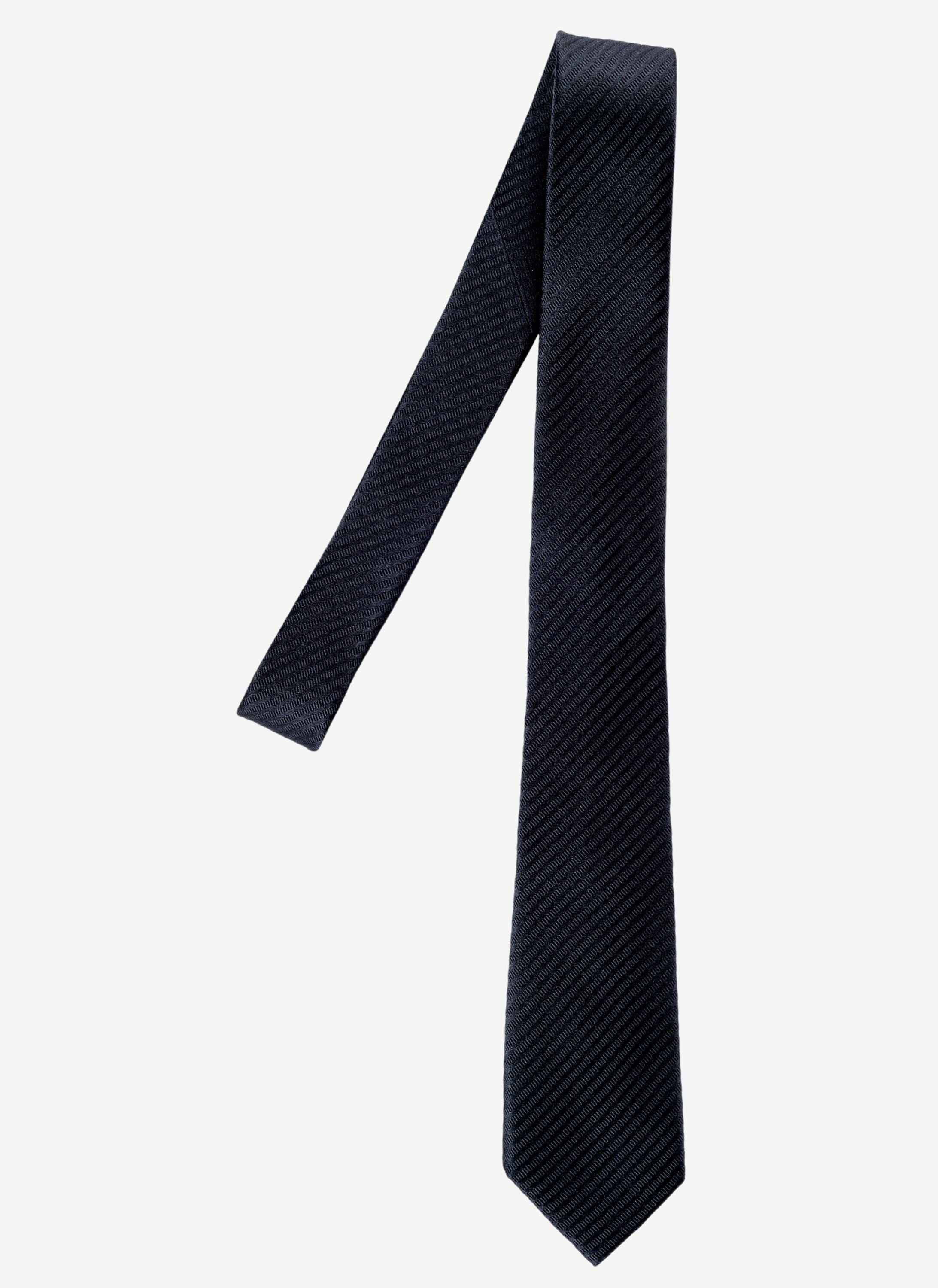 Elegante Krawatte in schwarz.